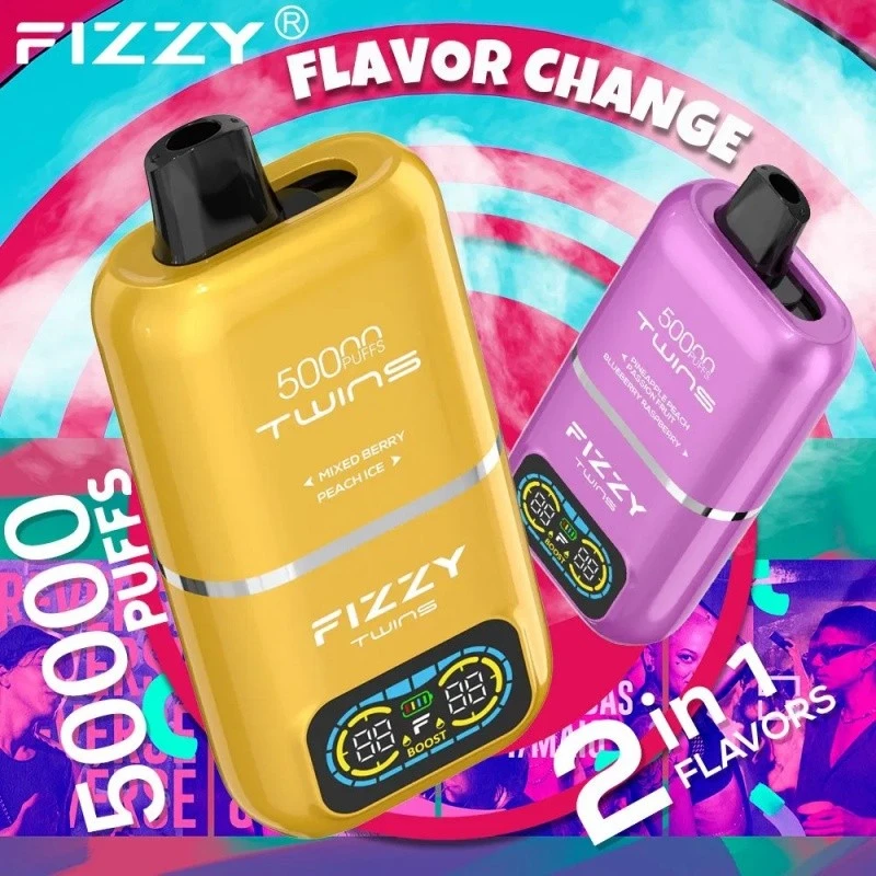 fizzy duble flavor 50000 puffs