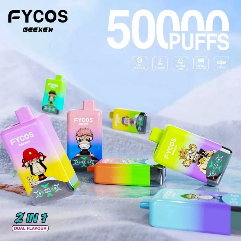 FYCOS Dual Flavours Vape 50000 Puffs